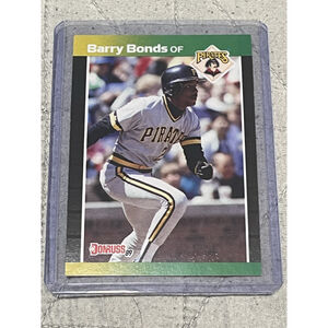 1989 Donruss Baseball Barry Bonds #92 Pittsburgh Pirates Card